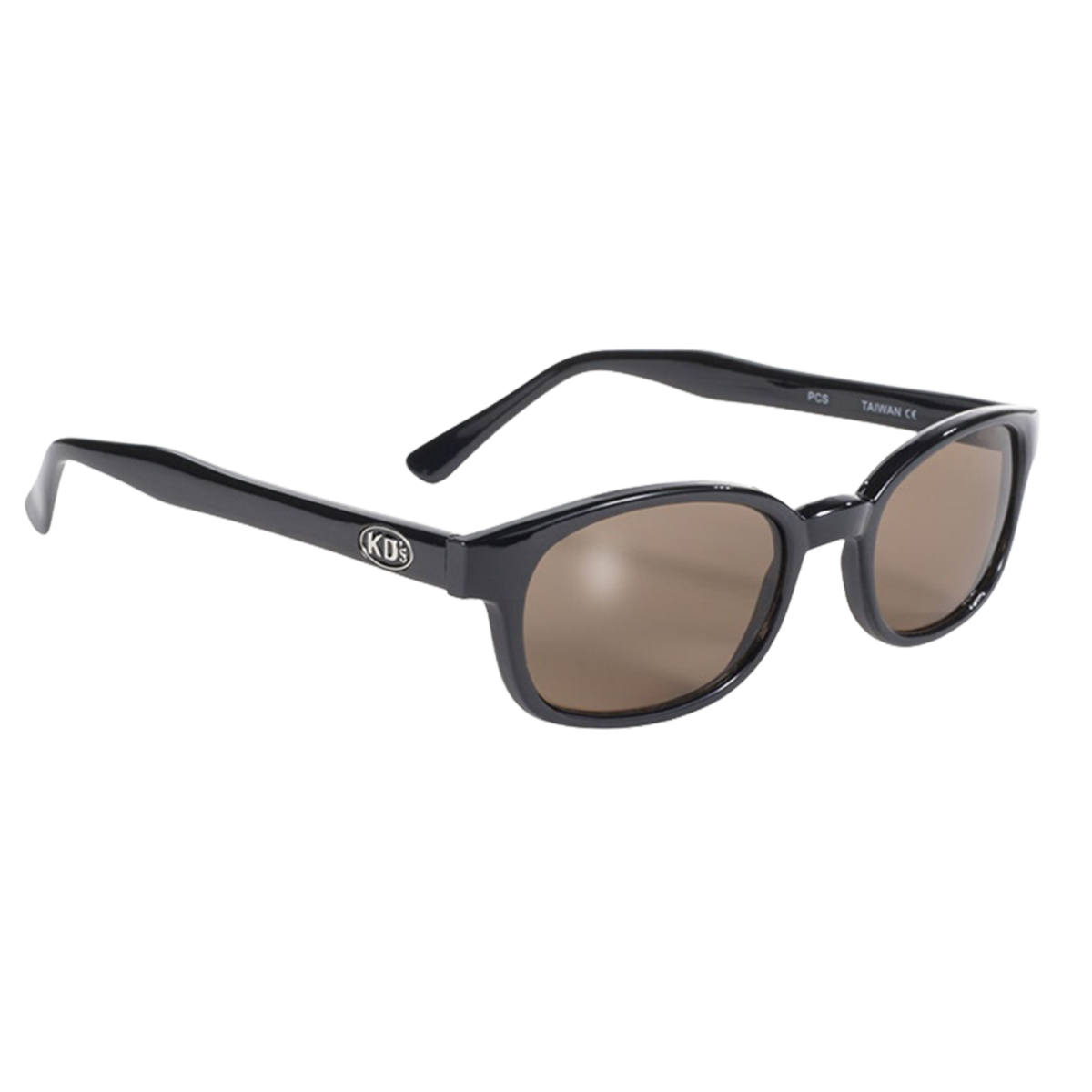 X-KD's 1121 - Marron Foncé - Monture noir mat - Lunettes de soleil