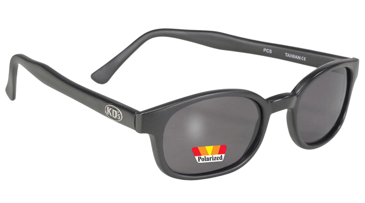 X-KD's 10019 - Gris Polarisés - Monture noir mat - Lunettes de soleil