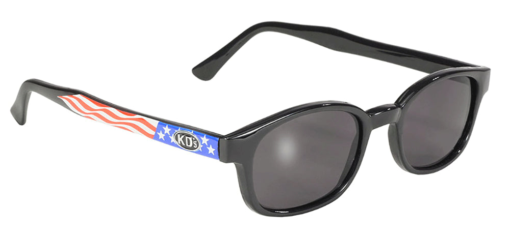 X-KD's 10050 - Fumées - Drapeau U.S - lunettes de soleil